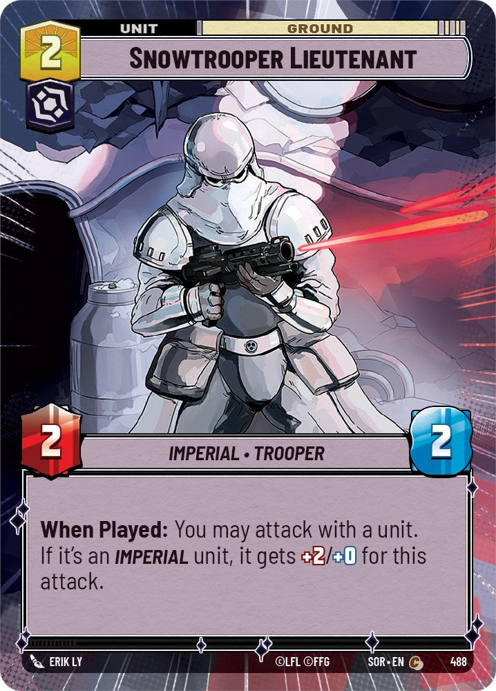 Snowtrooper Lieutenant (Hyperspace) (488) [Spark of Rebellion] - The Mythic Store | 24h Order Processing