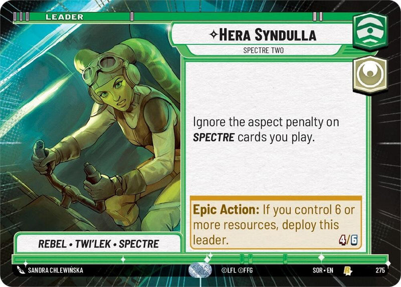 Hera Syndulla - Spectre Two (Hyperspace) (275) [Spark of Rebellion] - The Mythic Store | 24h Order Processing