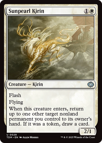 Sunpearl Kirin [Tarkir: Dragonstorm] - The Mythic Store | 24h Order Processing