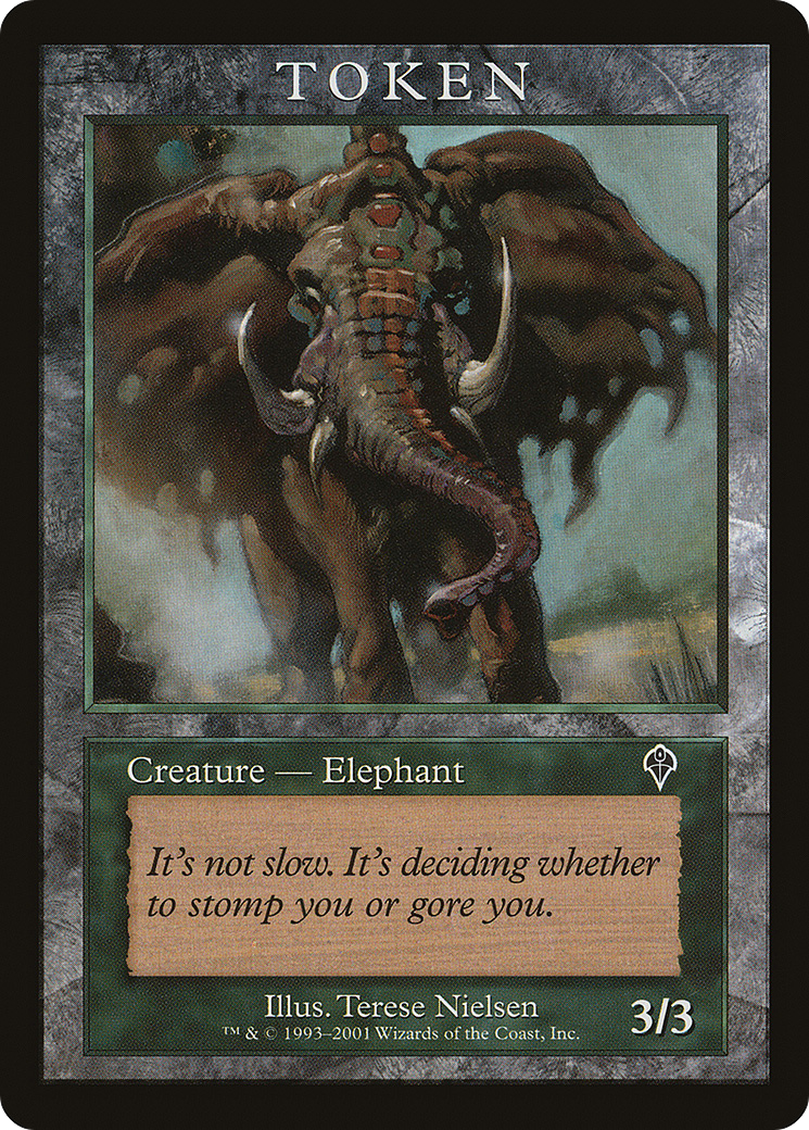 Elephant Token [Magic Player Rewards 2001] - The Mythic Store | 24h Order Processing