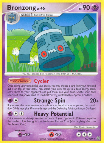 Bronzong (13/100) [Diamond & Pearl: Stormfront] - The Mythic Store | 24h Order Processing