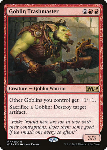 Goblin Trashmaster [Core Set 2019] - The Mythic Store | 24h Order Processing
