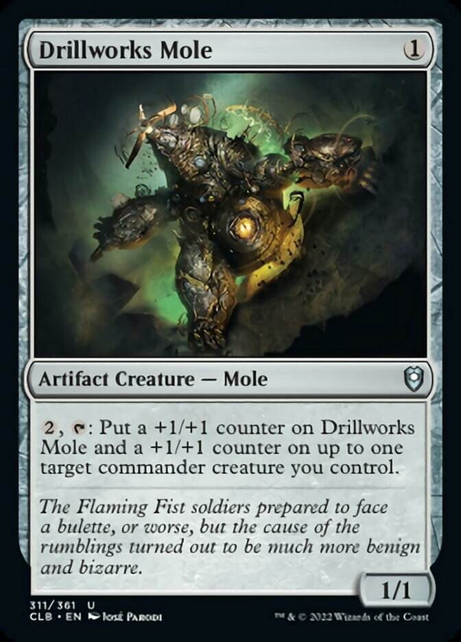 Drillworks Mole [Commander Legends: Battle for Baldur's Gate] - The Mythic Store | 24h Order Processing