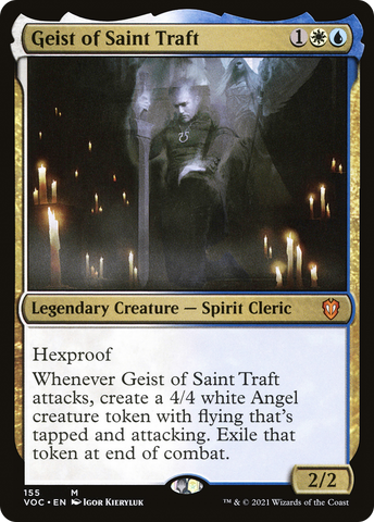Geist of Saint Traft [Innistrad: Crimson Vow Commander] - The Mythic Store | 24h Order Processing