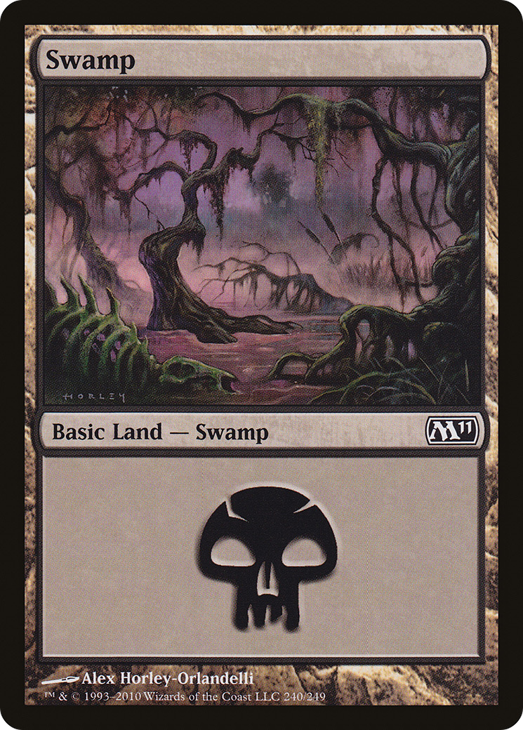 Swamp (240) [Magic 2011] - The Mythic Store | 24h Order Processing