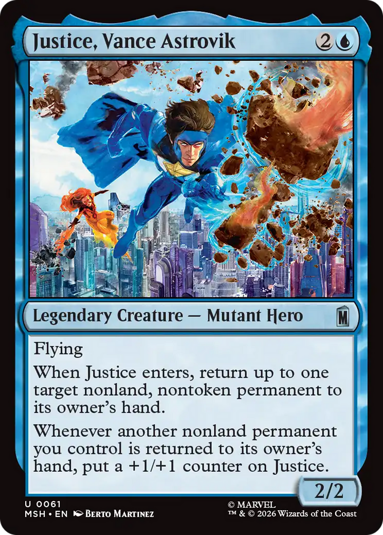 Justice, Vance Astrovik [Marvel Super Heroes] - The Mythic Store | 24h Order Processing