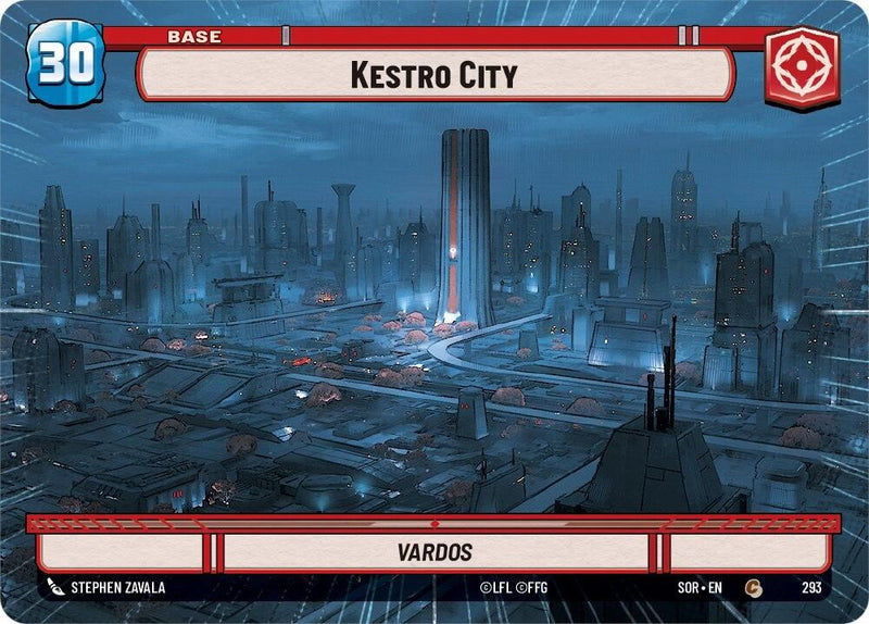 Kestro City // Shield (Hyperspace) (293 // T04) [Spark of Rebellion] - The Mythic Store | 24h Order Processing