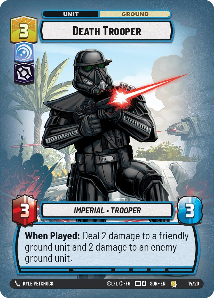 Death Trooper (Weekly Play Promo) (14/20) [Spark of Rebellion Promos] - The Mythic Store | 24h Order Processing