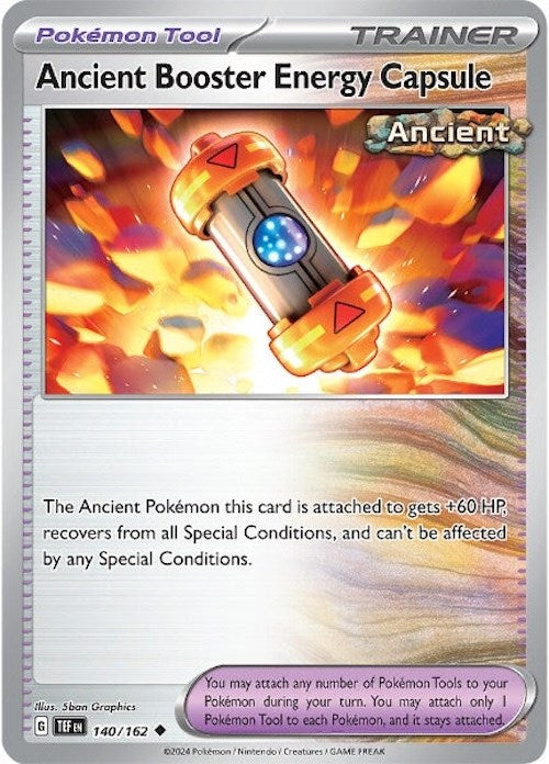 Ancient Booster Energy Capsule (140/162) [Scarlet & Violet: Temporal Forces] - The Mythic Store | 24h Order Processing