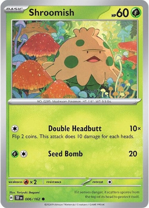 Shroomish (006/162) [Scarlet & Violet: Temporal Forces] - The Mythic Store | 24h Order Processing