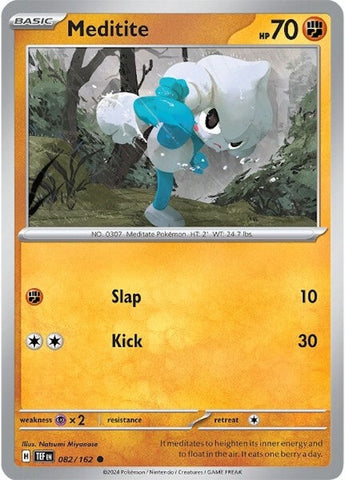 Meditite (082/162) [Scarlet & Violet: Temporal Forces] - The Mythic Store | 24h Order Processing