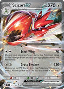 Scizor ex (111/162) [Scarlet & Violet: Temporal Forces] - The Mythic Store | 24h Order Processing