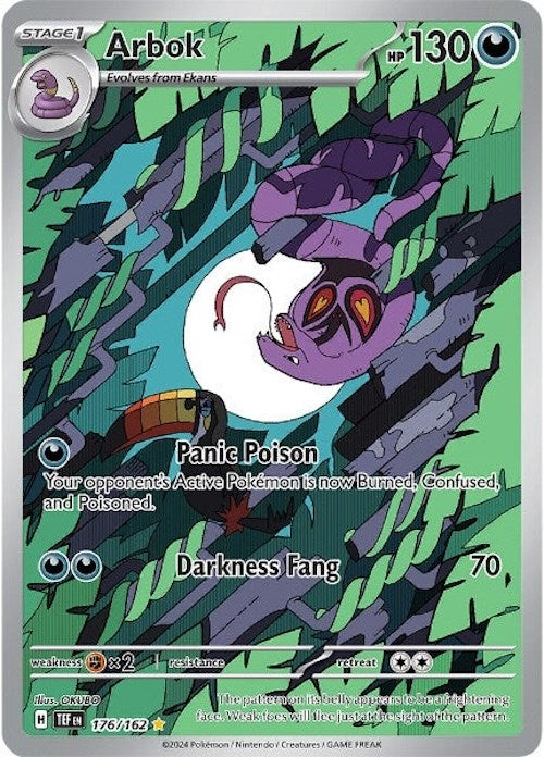 Arbok (176/162) [Scarlet & Violet: Temporal Forces] - The Mythic Store | 24h Order Processing