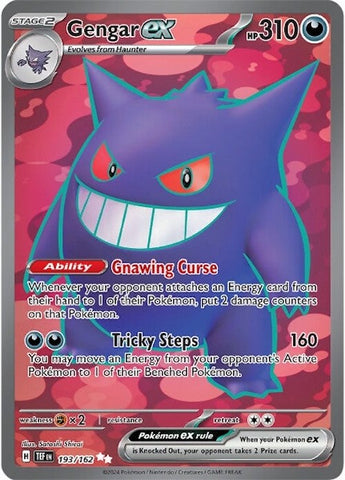 Gengar ex (193/162) [Scarlet & Violet: Temporal Forces] - The Mythic Store | 24h Order Processing