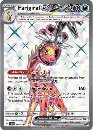 Farigiraf ex (194/162) [Scarlet & Violet: Temporal Forces] - The Mythic Store | 24h Order Processing