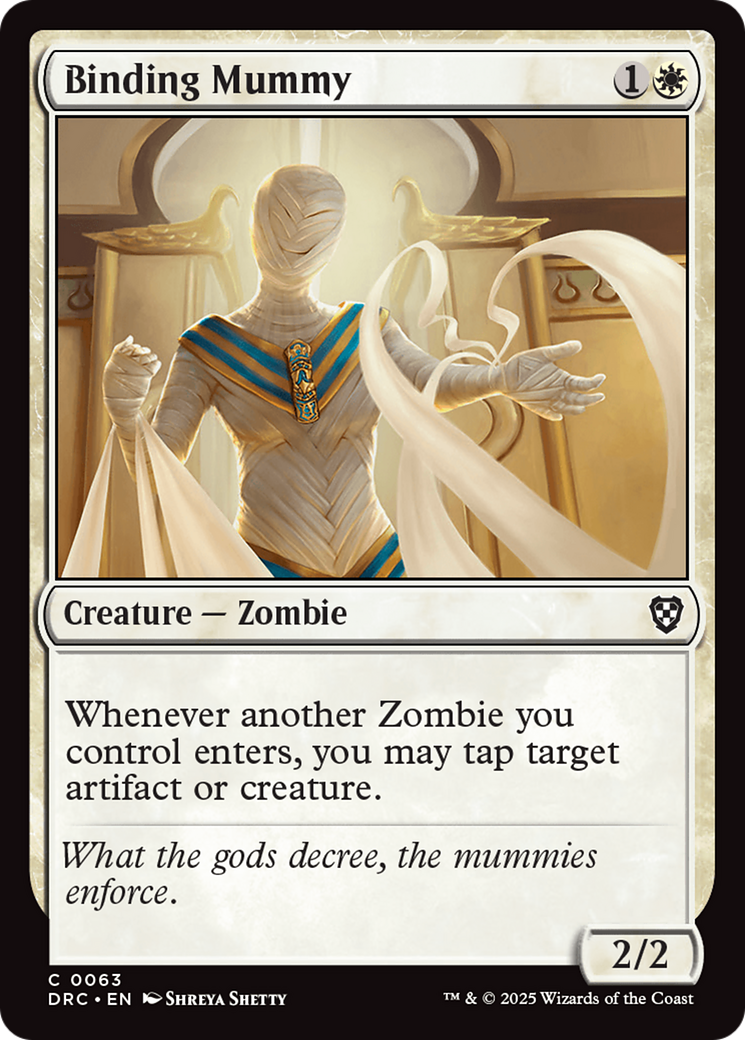 Binding Mummy [Aetherdrift Commander] - The Mythic Store | 24h Order Processing