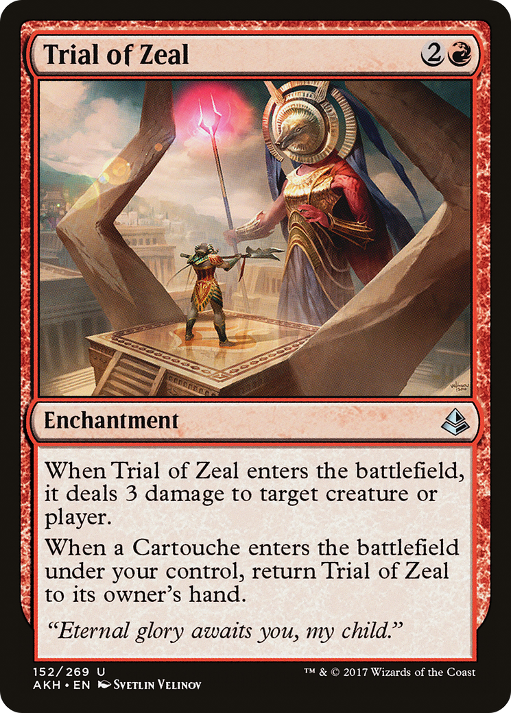 Trial of Zeal [Amonkhet] - The Mythic Store | 24h Order Processing