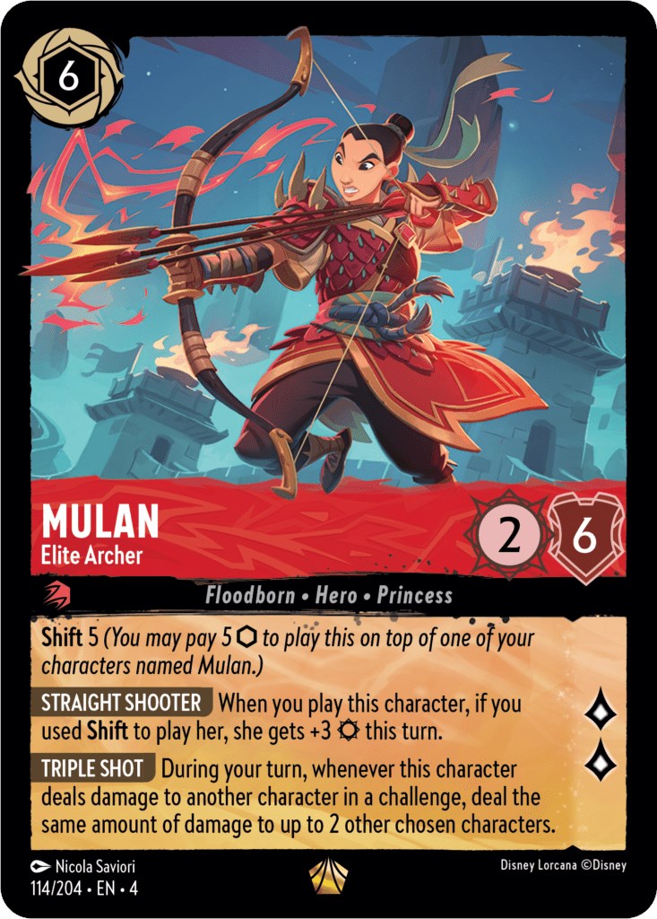 Mulan - Elite Archer (114/204) [Ursula's Return] - The Mythic Store | 24h Order Processing