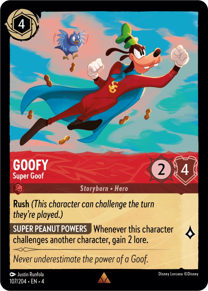 Goofy - Super Goof (107/204) [Ursula's Return] - The Mythic Store | 24h Order Processing