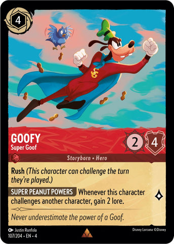 Goofy - Super Goof (107/204) [Ursula's Return] - The Mythic Store | 24h Order Processing