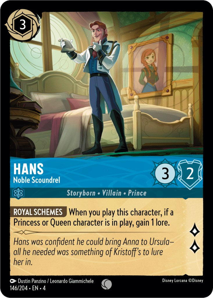 Hans - Noble Scoundrel (146/204) [Ursula's Return] - The Mythic Store | 24h Order Processing