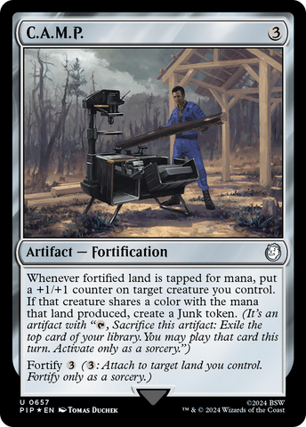 C.A.M.P. (Surge Foil) [Fallout] - The Mythic Store | 24h Order Processing