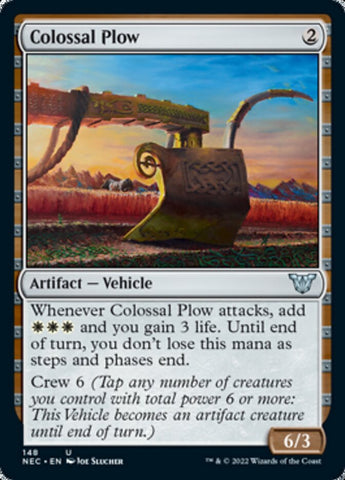 Colossal Plow [Kamigawa: Neon Dynasty Commander] - The Mythic Store | 24h Order Processing