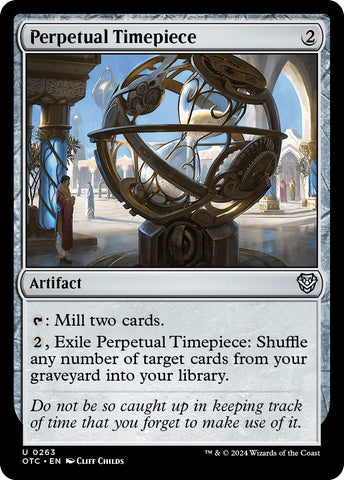 Perpetual Timepiece [Outlaws of Thunder Junction Commander] - The Mythic Store | 24h Order Processing