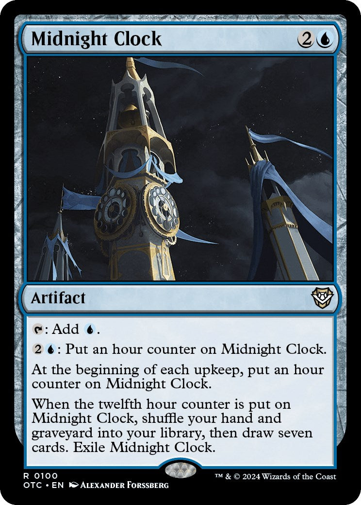 Midnight Clock [Outlaws of Thunder Junction Commander] - The Mythic Store | 24h Order Processing