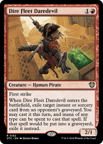 Dire Fleet Daredevil [Outlaws of Thunder Junction Commander] - The Mythic Store | 24h Order Processing