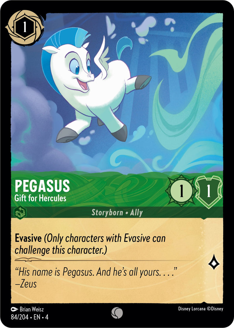 Pegasus - Gift for Hercules (84/204) [Ursula's Return] - The Mythic Store | 24h Order Processing