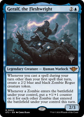 Geralf, the Fleshwright (Promo Pack) [Outlaws of Thunder Junction Promos] - The Mythic Store | 24h Order Processing