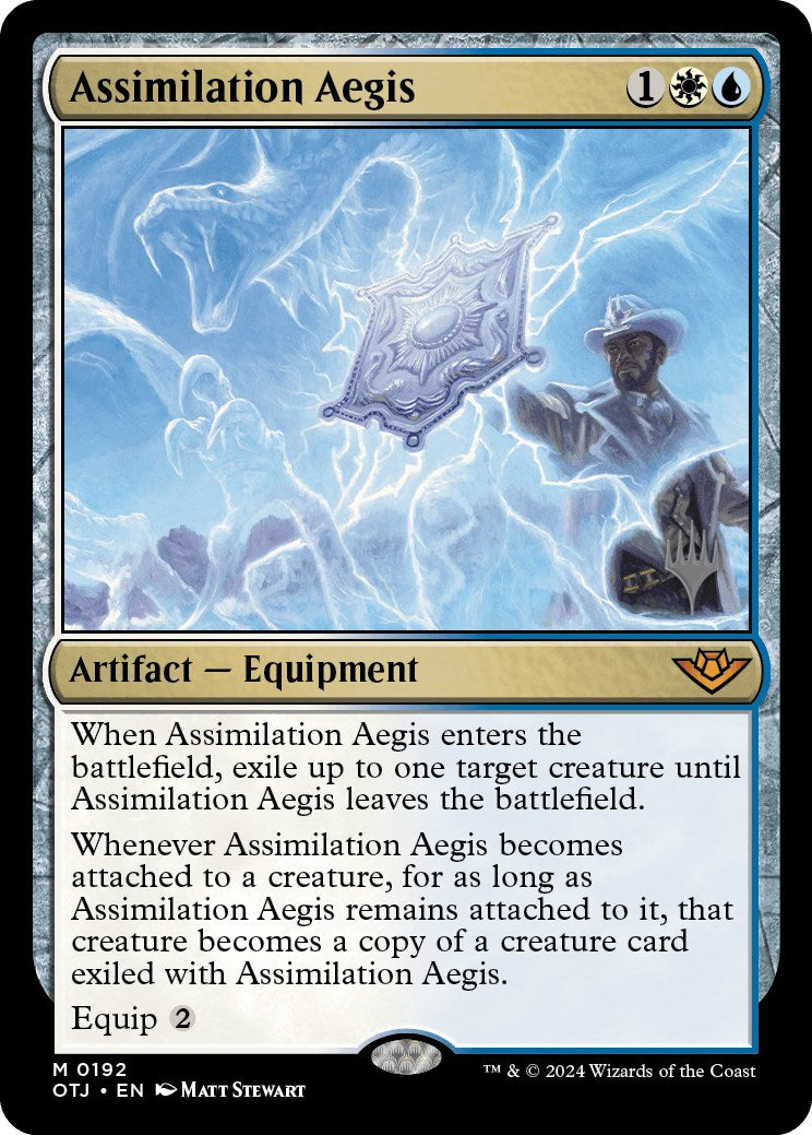 Assimilation Aegis (Promo Pack) [Outlaws of Thunder Junction Promos] - The Mythic Store | 24h Order Processing