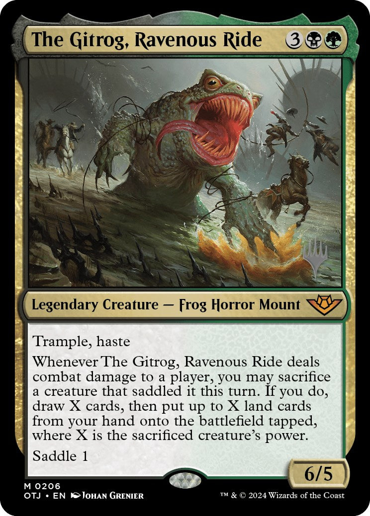 The Gitrog, Ravenous Ride (Promo Pack) [Outlaws of Thunder Junction Promos] - The Mythic Store | 24h Order Processing