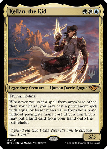 Kellan, the Kid (Promo Pack) [Outlaws of Thunder Junction Promos] - The Mythic Store | 24h Order Processing