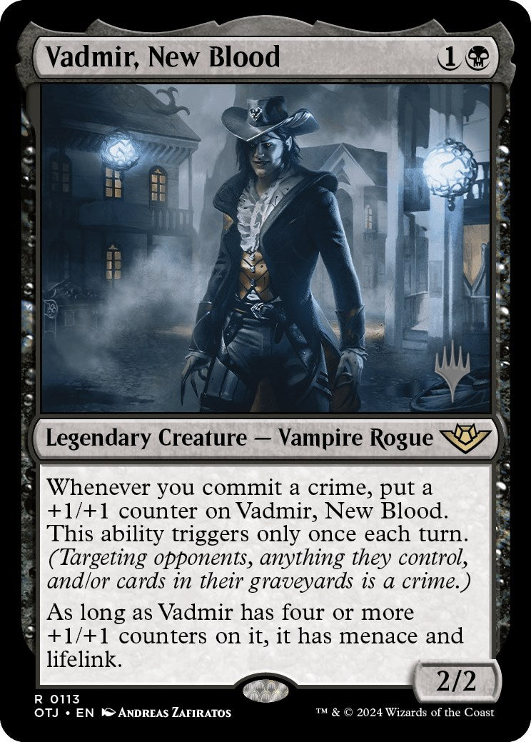 Vadmir, New Blood (Promo Pack) [Outlaws of Thunder Junction Promos] - The Mythic Store | 24h Order Processing