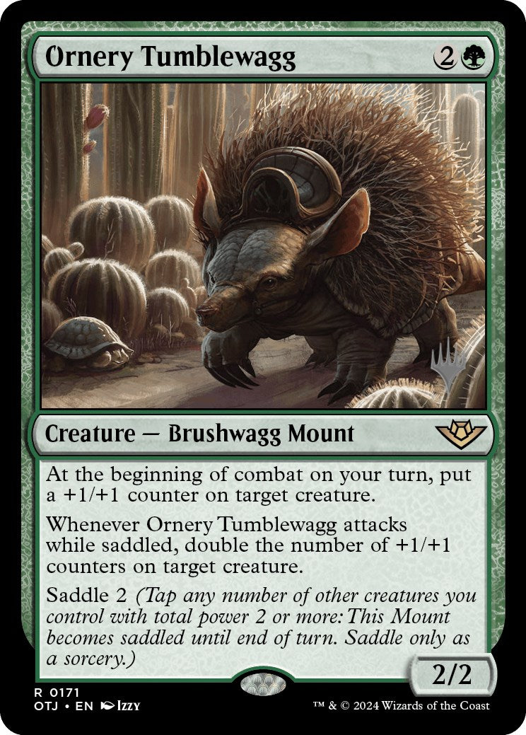 Ornery Tumblewagg (Promo Pack) [Outlaws of Thunder Junction Promos] - The Mythic Store | 24h Order Processing