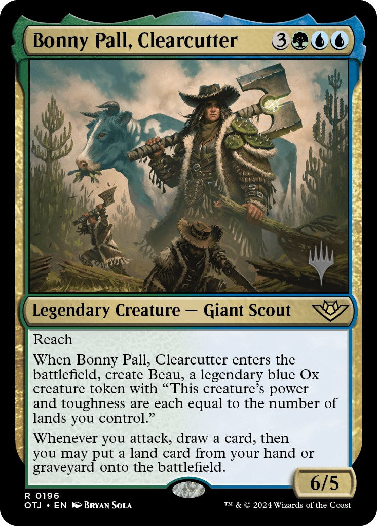 Bonny Pall, Clearcutter (Promo Pack) [Outlaws of Thunder Junction Promos] - The Mythic Store | 24h Order Processing