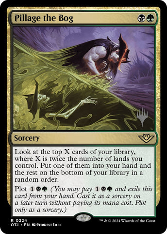 Pillage the Bog (Promo Pack) [Outlaws of Thunder Junction Promos] - The Mythic Store | 24h Order Processing