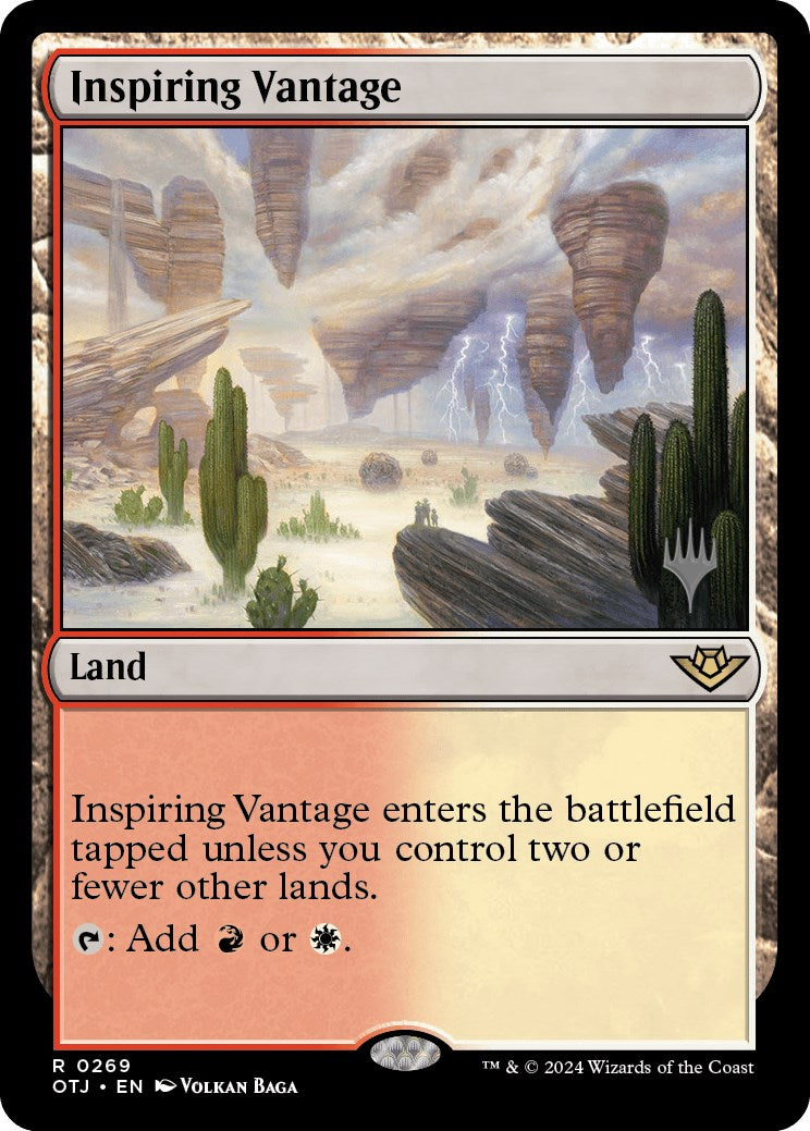 Inspiring Vantage (Promo Pack) [Outlaws of Thunder Junction Promos] - The Mythic Store | 24h Order Processing