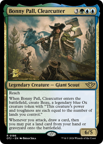 Bonny Pall, Clearcutter [Outlaws of Thunder Junction Prerelease Promos] - The Mythic Store | 24h Order Processing