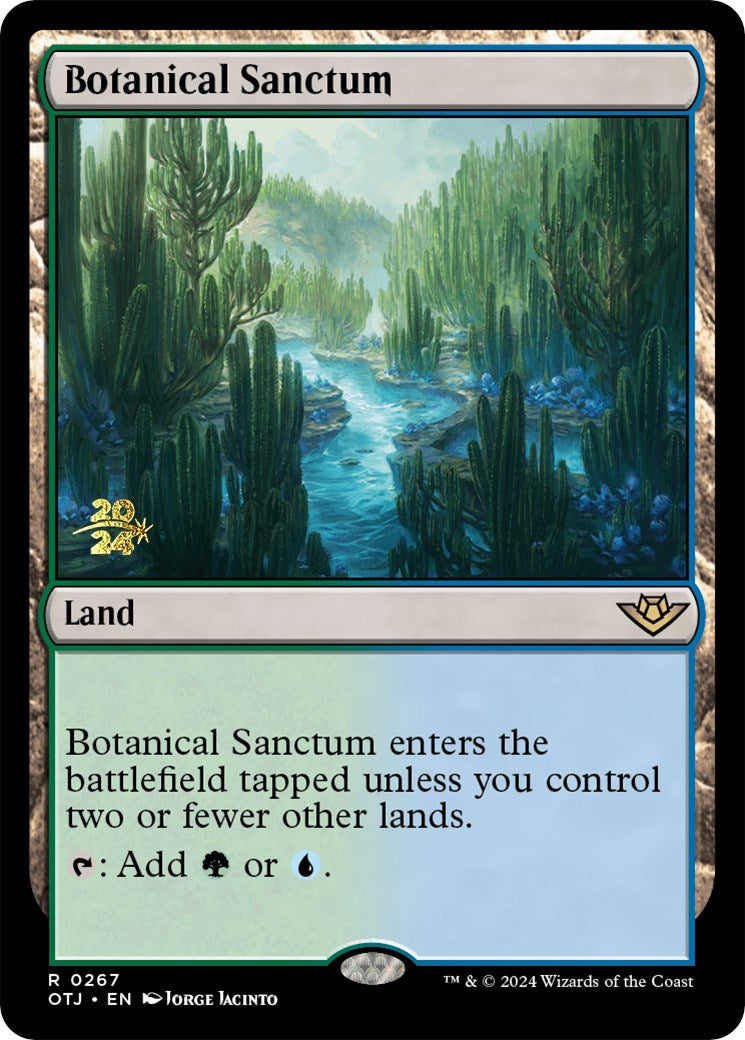 Botanical Sanctum (OTJ) [Outlaws of Thunder Junction Prerelease Promos] - The Mythic Store | 24h Order Processing