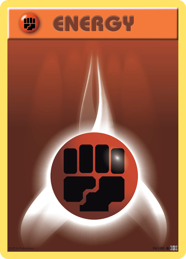 Fighting Energy (96/108) [XY: Evolutions] - The Mythic Store | 24h Order Processing