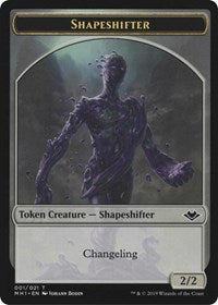 Shapeshifter (001) // Serra the Benevolent Emblem (020) Double-Sided Token [Modern Horizons Tokens] - The Mythic Store | 24h Order Processing