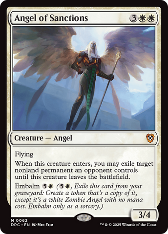 Angel of Sanctions [Aetherdrift Commander] - The Mythic Store | 24h Order Processing