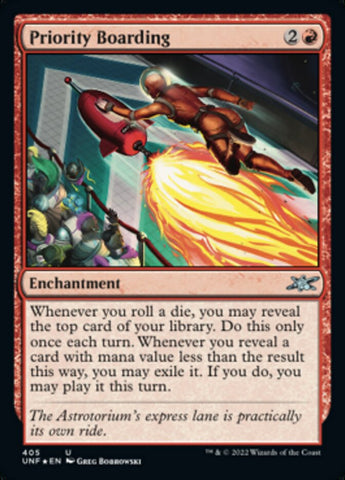 Priority Boarding (Galaxy Foil) [Unfinity] - The Mythic Store | 24h Order Processing