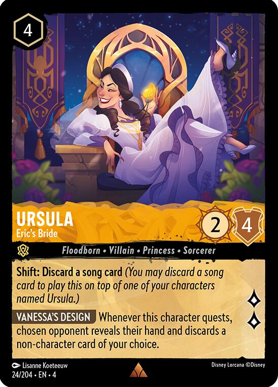 Ursula - Eric's Bride (24/204) [Ursula's Return] - The Mythic Store | 24h Order Processing