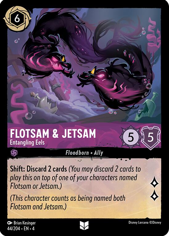 Flotsam & Jetsam - Entangling Eels (44/204) [Ursula's Return] - The Mythic Store | 24h Order Processing