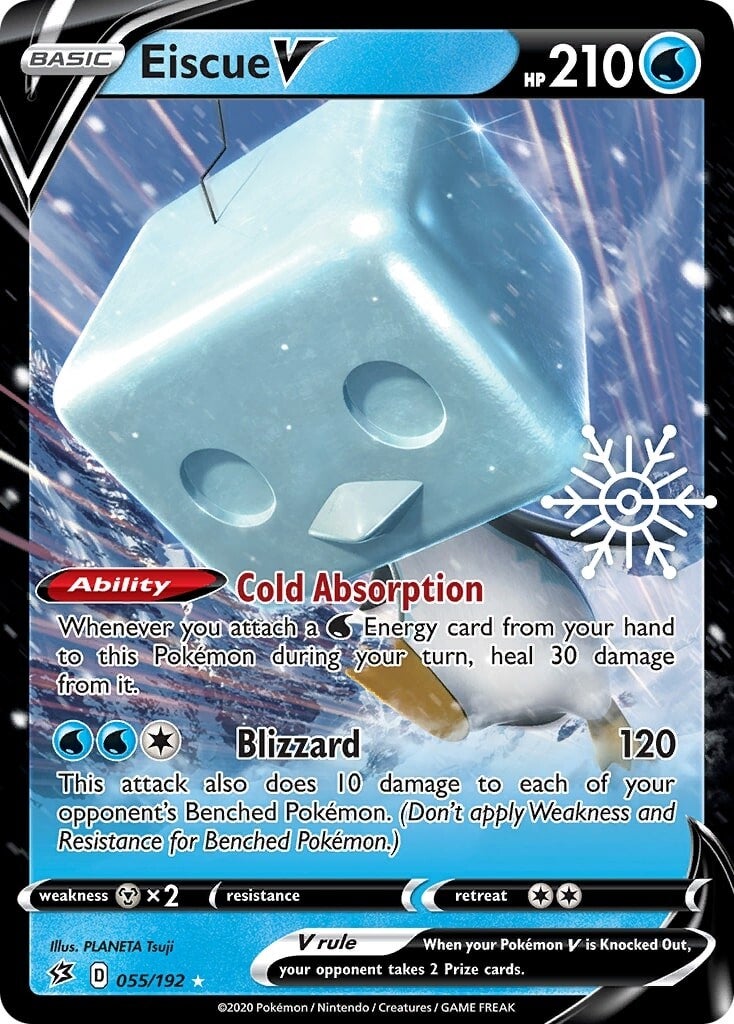 Eiscue V (055/192) (Holiday Calendar) [Sword & Shield: Rebel Clash] - The Mythic Store | 24h Order Processing
