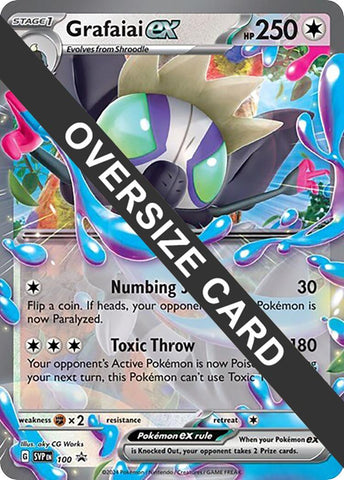 Grafaiai ex (100) (Jumbo Card) [Scarlet & Violet: Black Star Promos] - The Mythic Store | 24h Order Processing